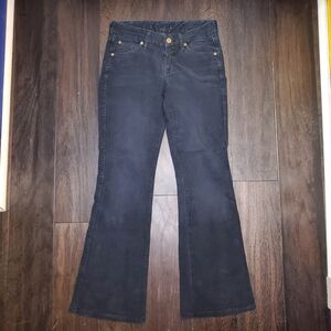 Seven For All Mankind Black Corduroy Pants